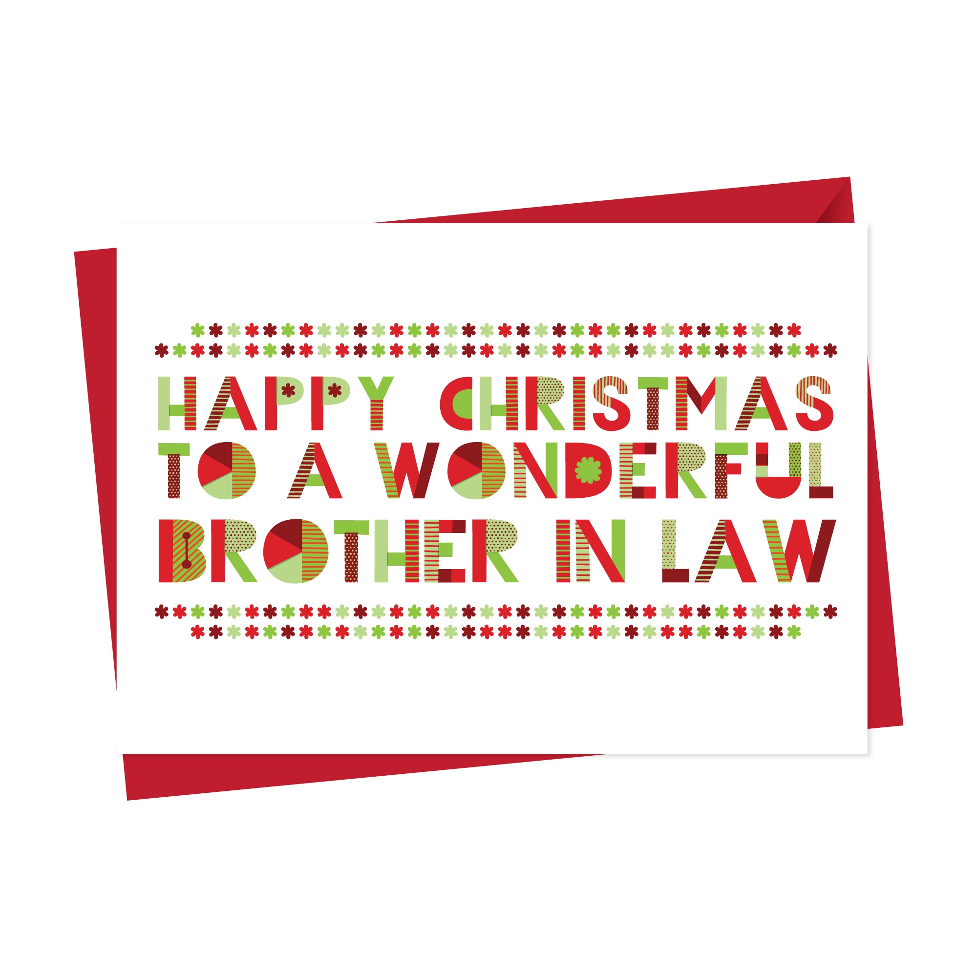 Wonderful Brother in Law Christmas Card