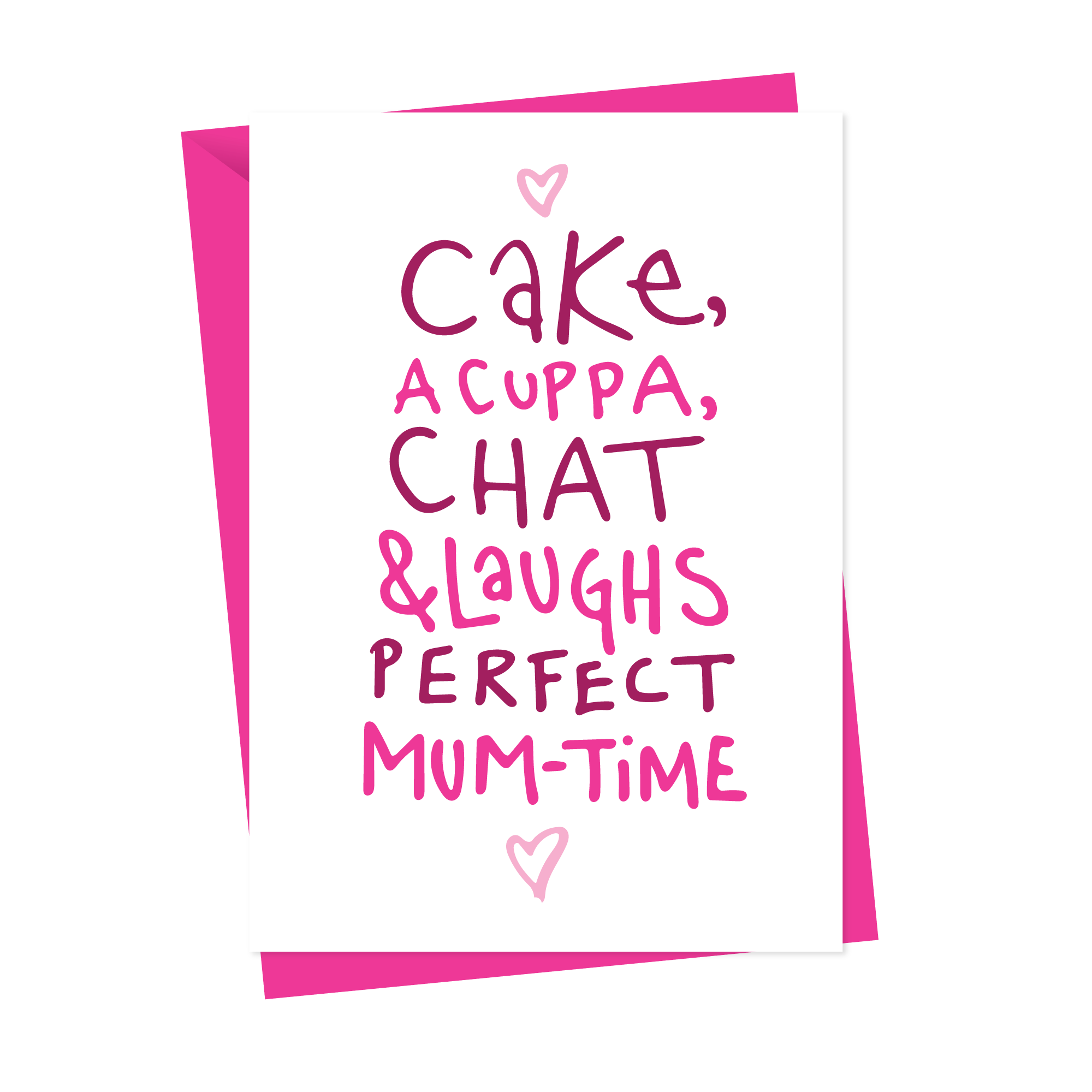 Cuppa, Cake, Chat And Laughs Mother's Day Card