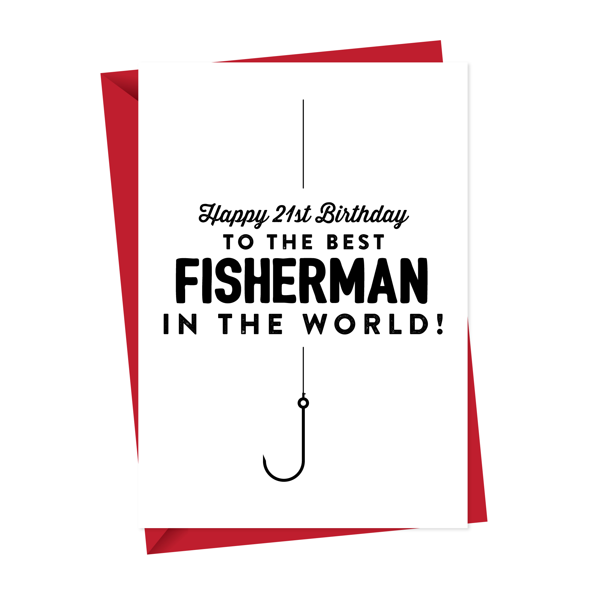 Birthday Card For Fishing Fanatic