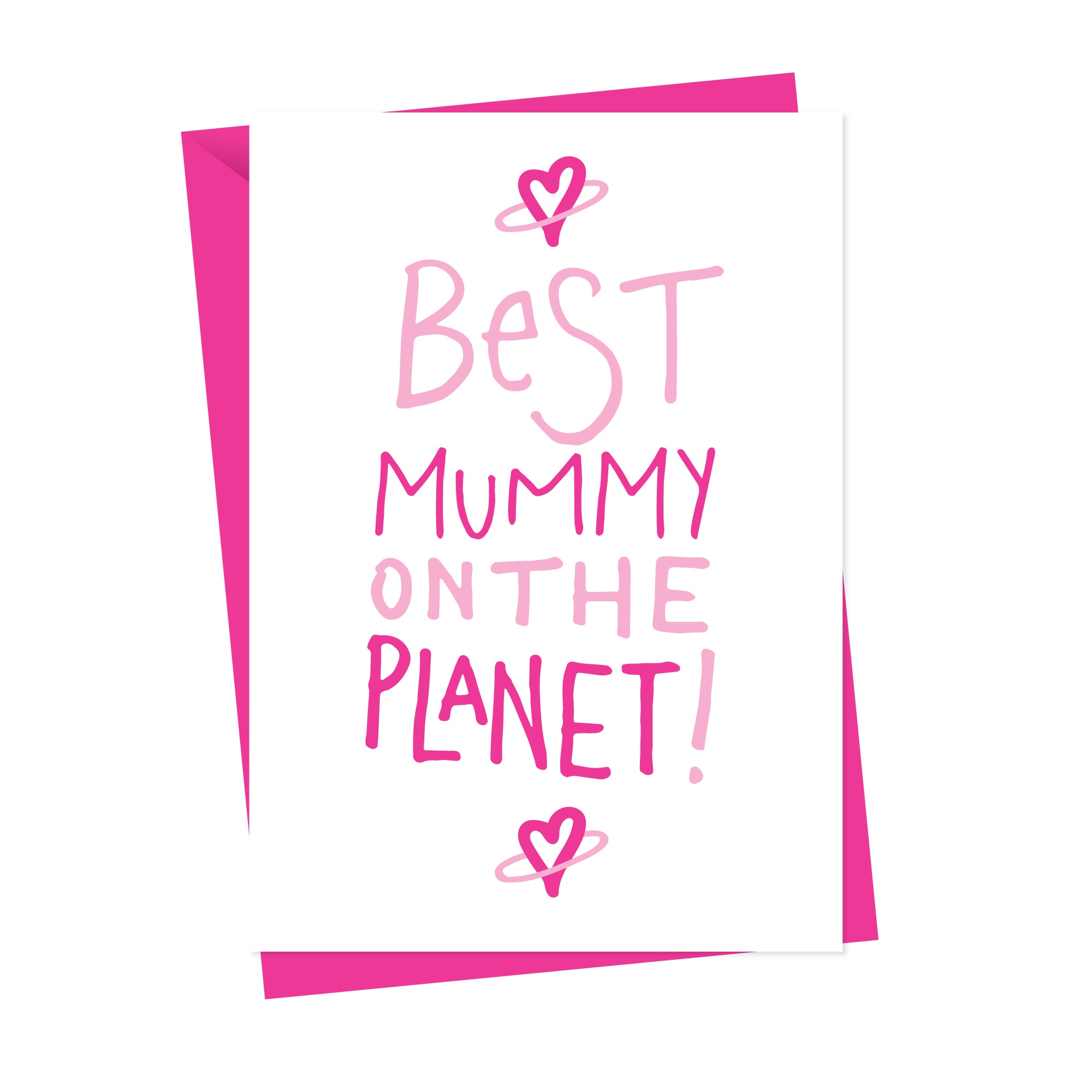 Best Mum Or Mummy On The Planet Mother's Day Card