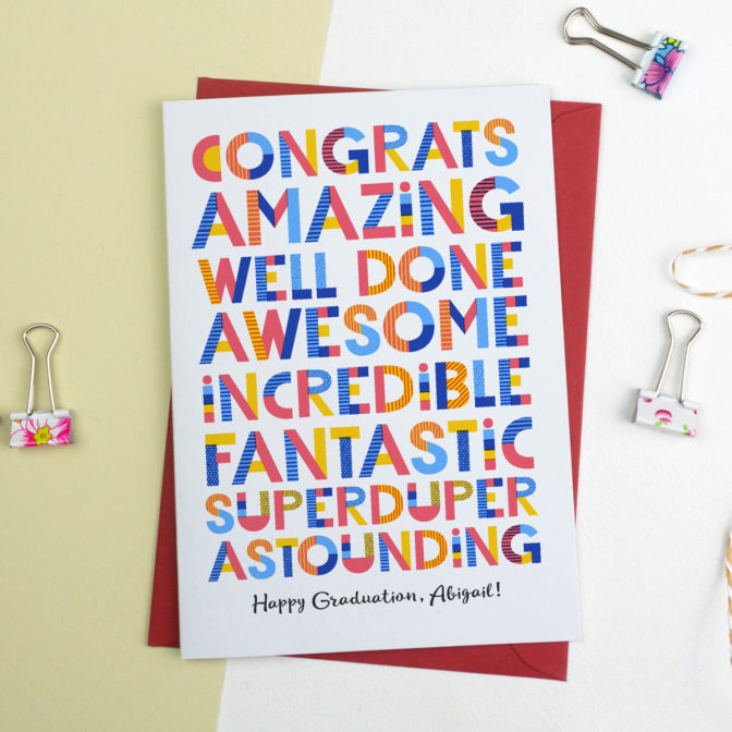 Congratulations For All Occasions Card