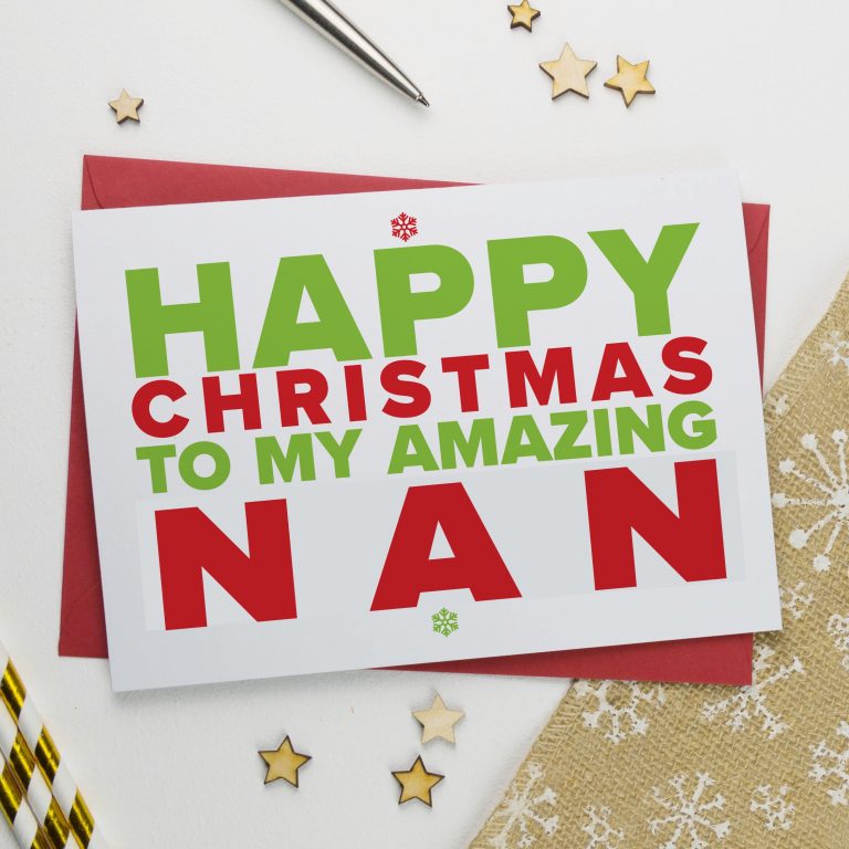 Christmas Card for An Amazing Grandma