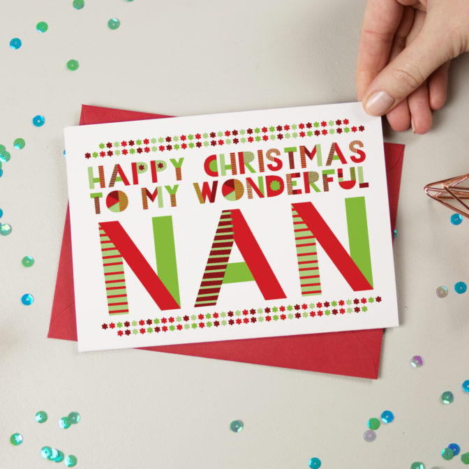 Wonderful Granny/Nanna Christmas Card