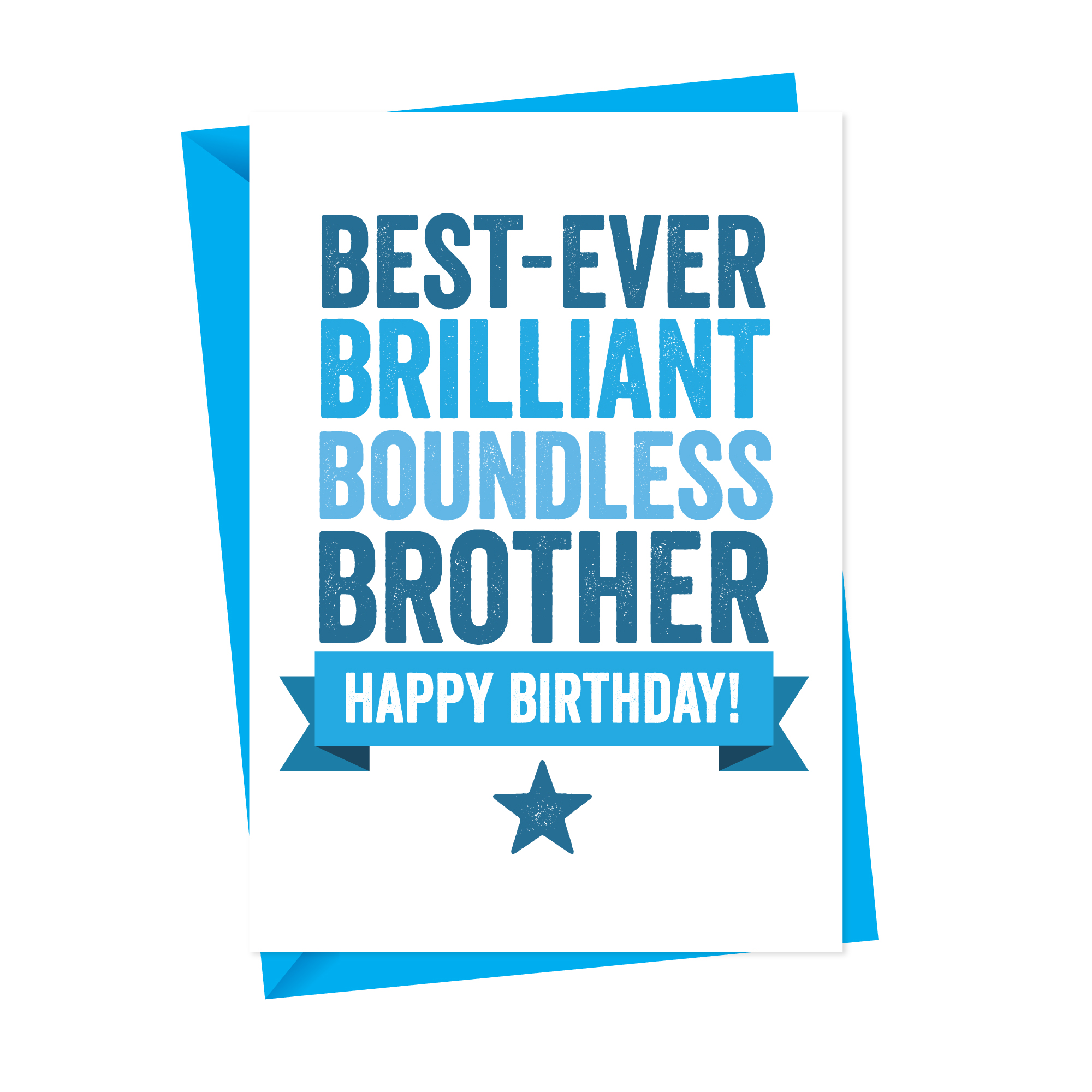 Personalised Birthday Card For Brother