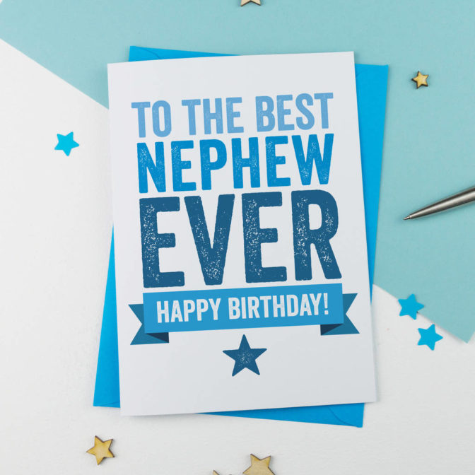 Nephew Birthday Card