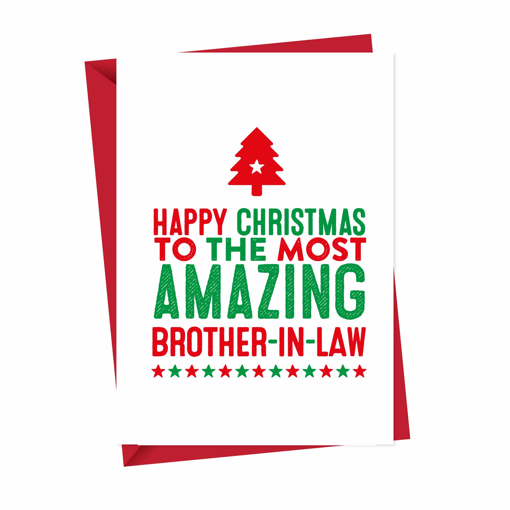 Amazing Brother in Law Christmas Card