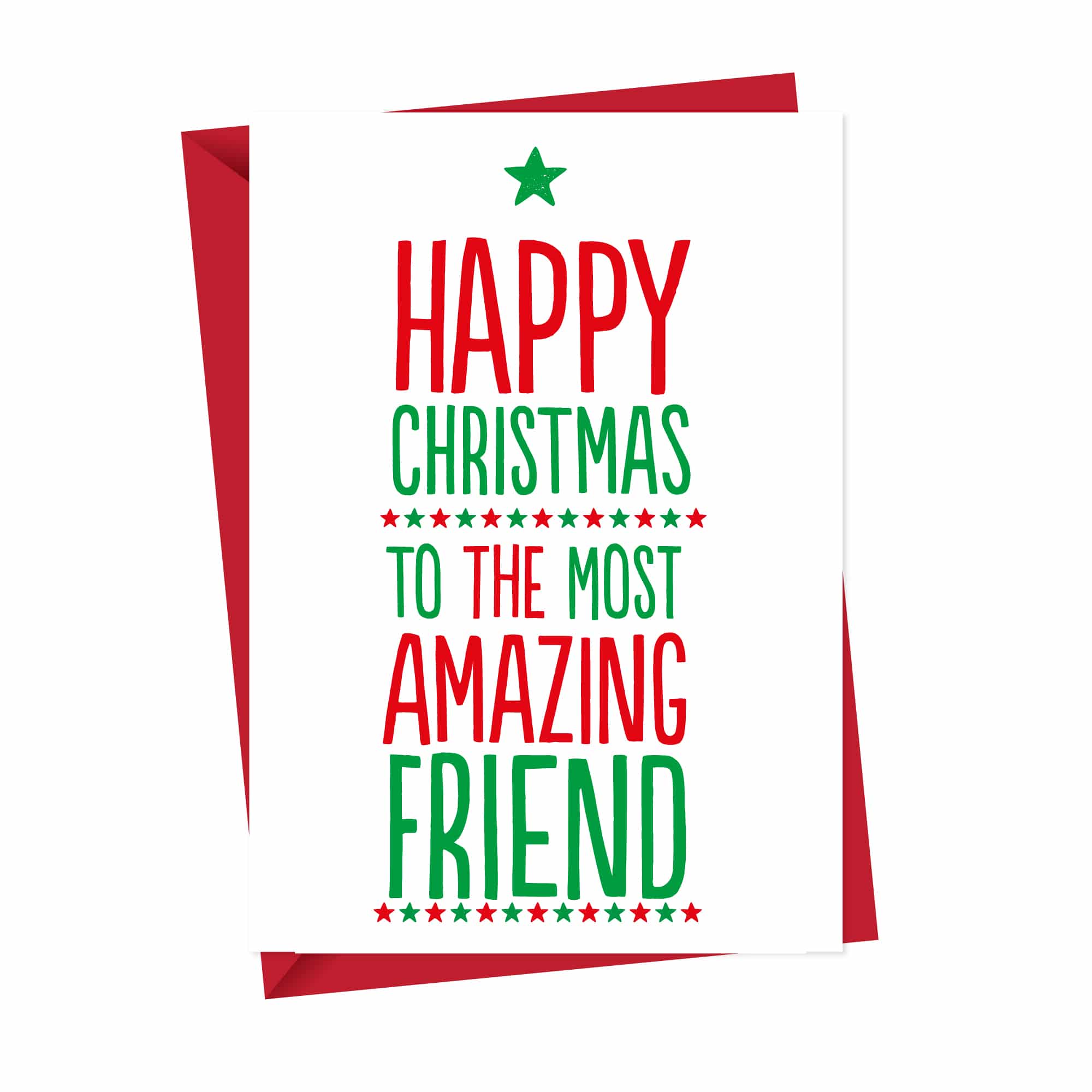 Amazing Friend Xmas Card