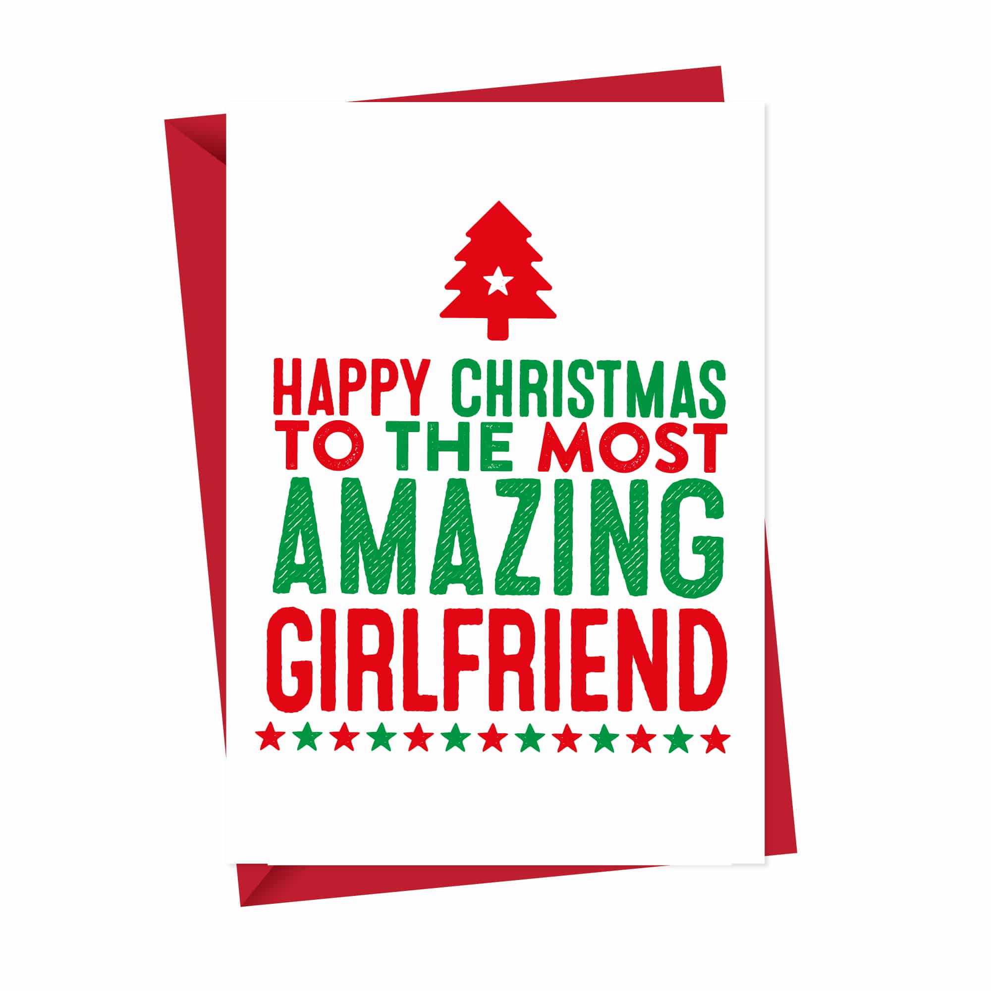 Amazing Girlfriend Christmas Card