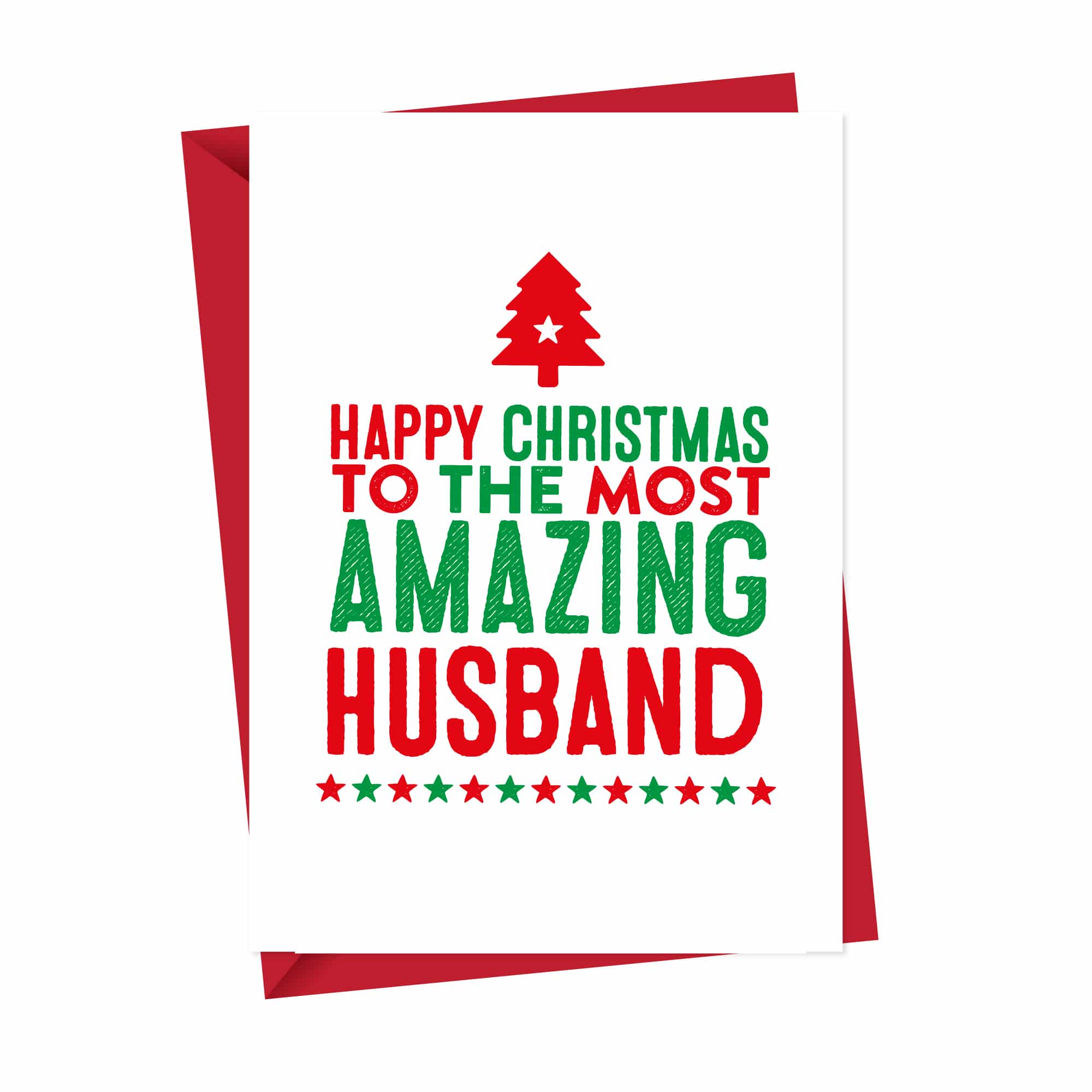 Amazing Husband Christmas Card