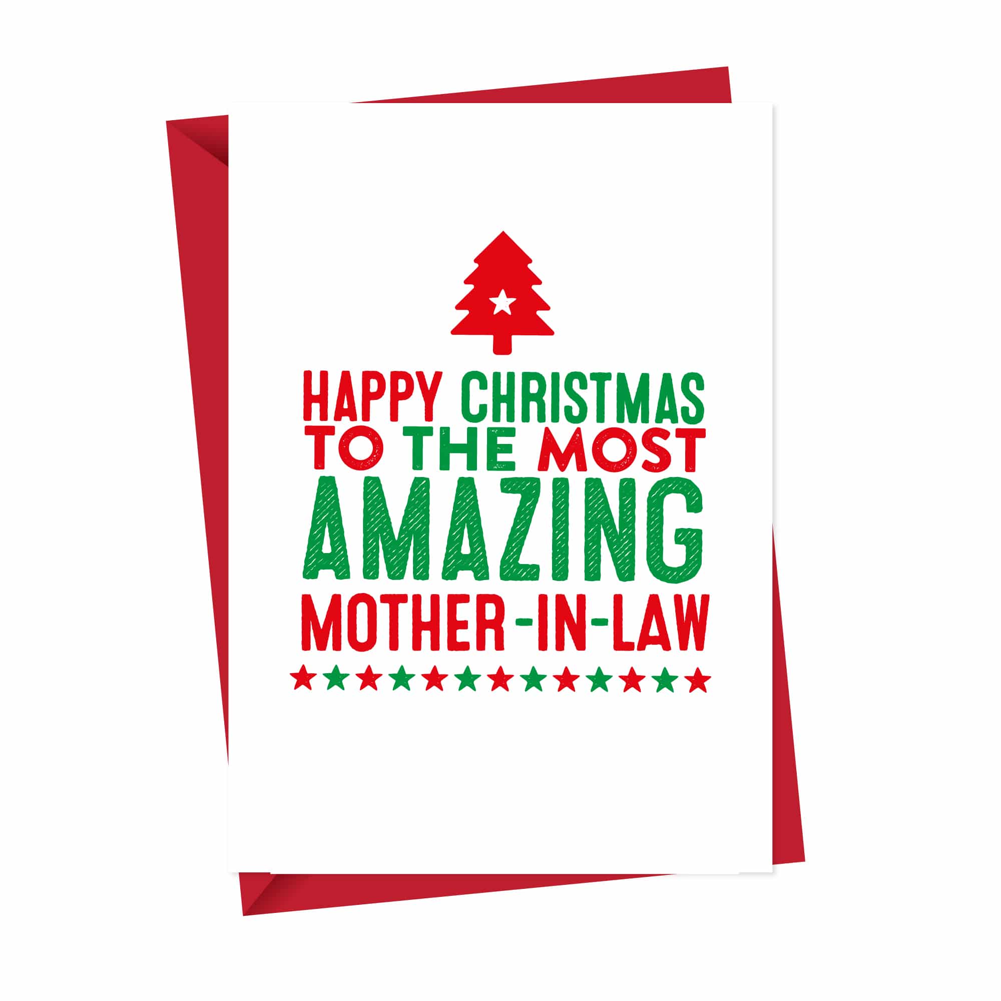 Amazing Mother in Law Christmas Card