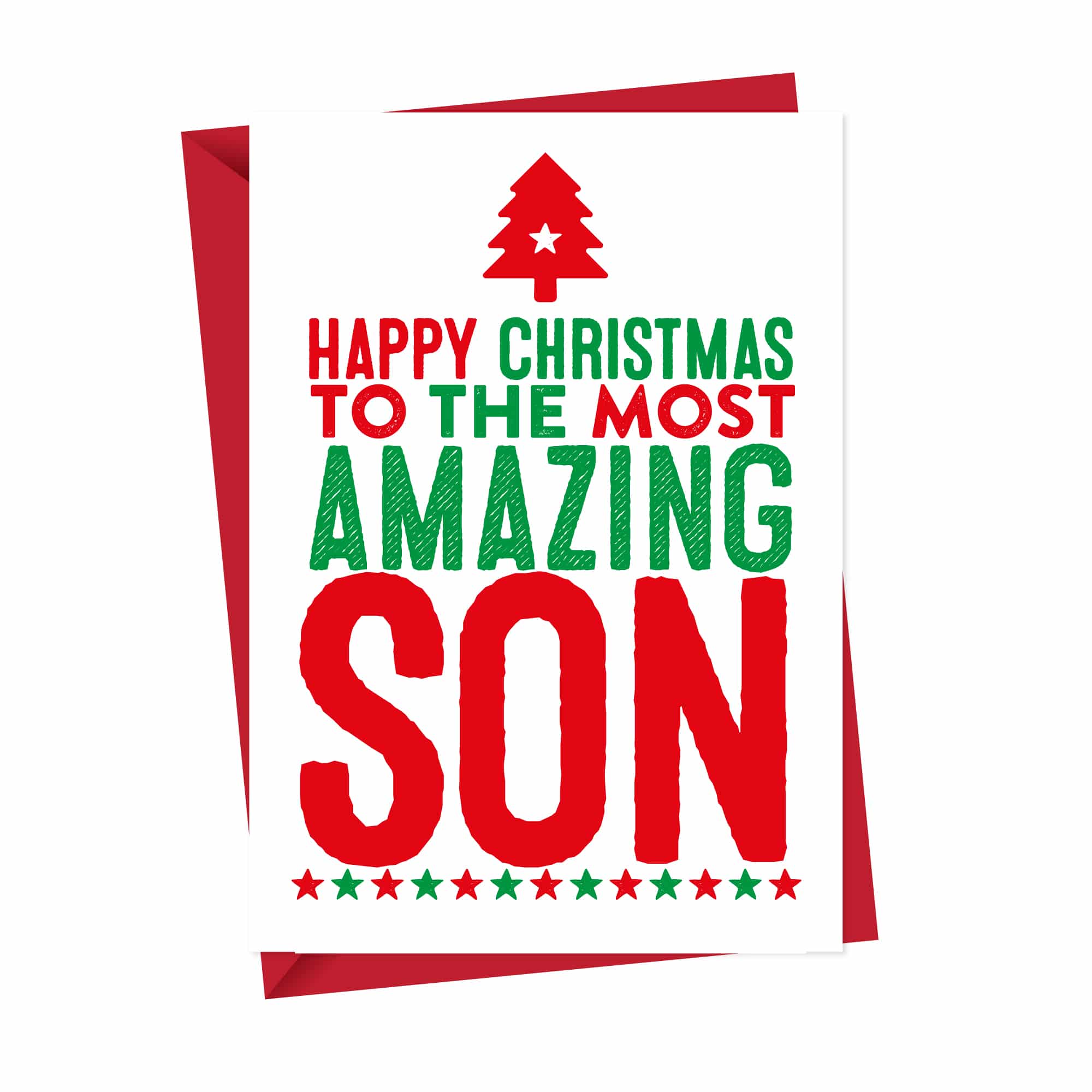 Amazing Son Christmas Card