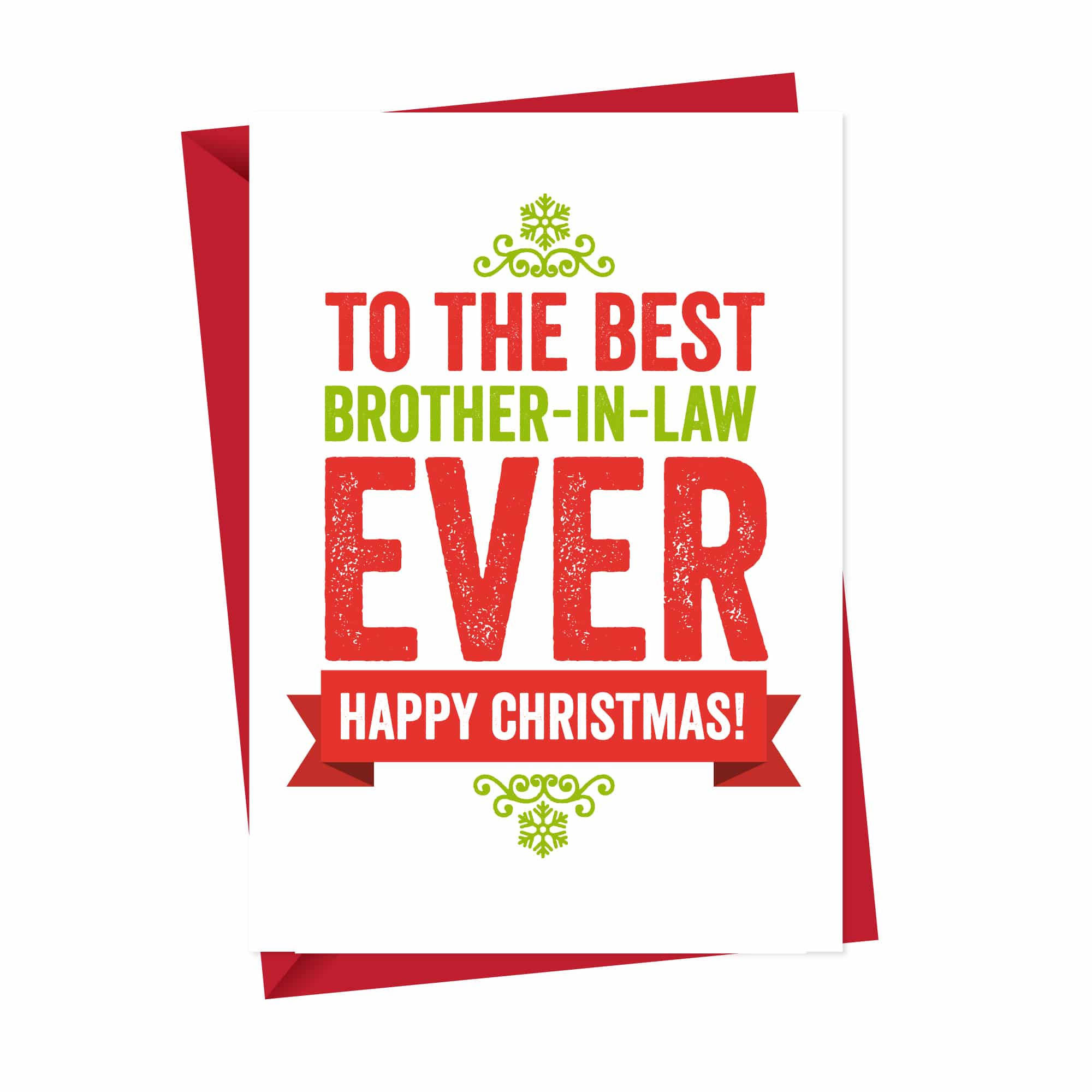 Christmas card for Brother in Law