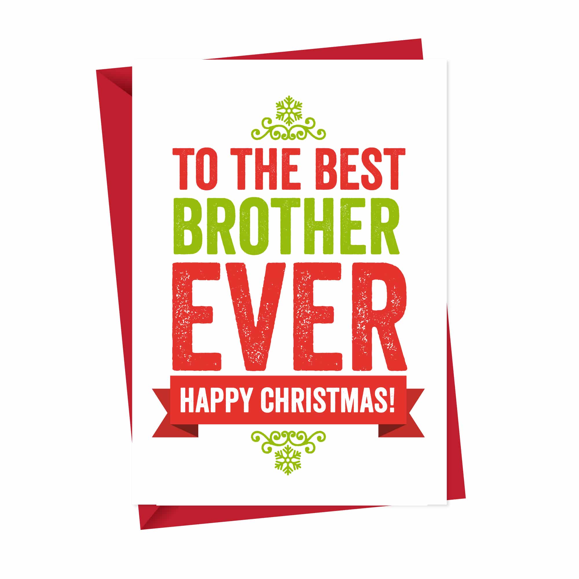 Christmas card for Brother