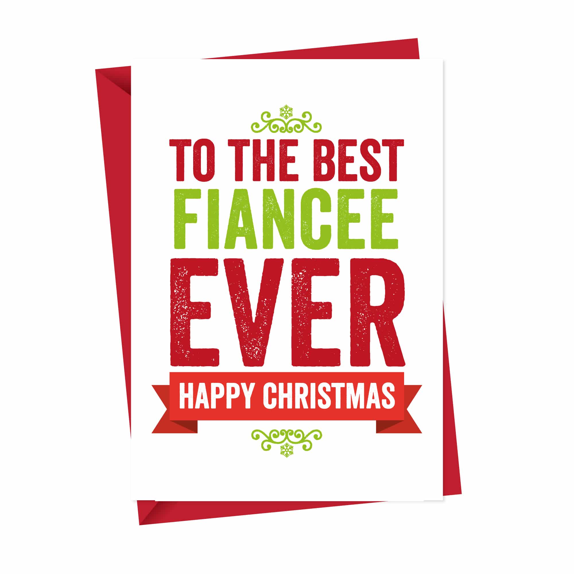 Christmas card for Fiancee