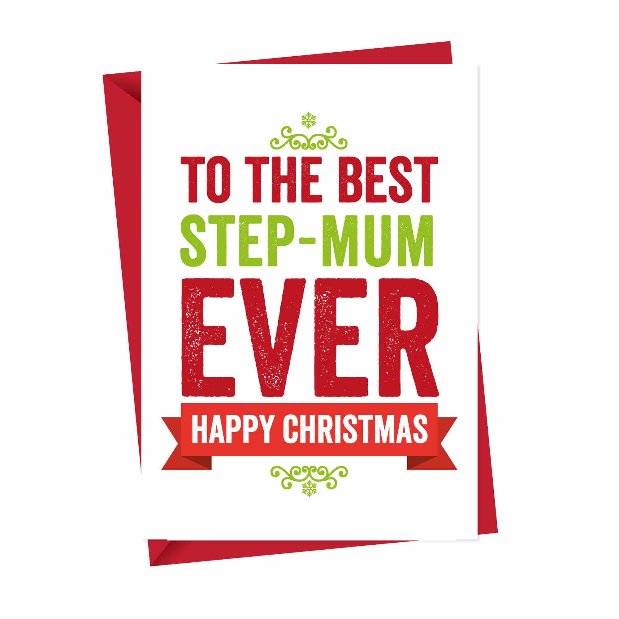 Christmas card for Step Mum